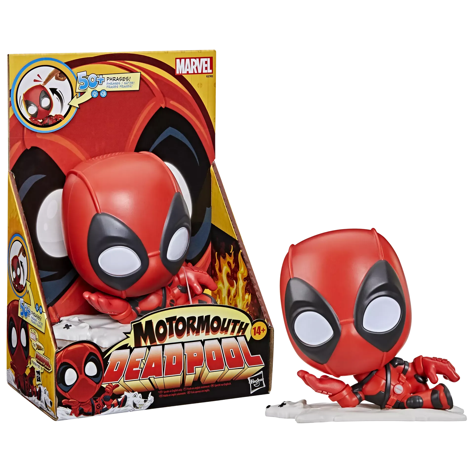 Deadpool Electronic Talking Motormouth Deadpool 5-Inch Action Figure (G1701) LOW STOCK