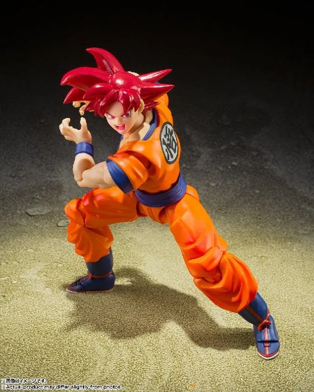 Dragon Ball Super: S.H.Figuarts Super Saiyan God Son Goku Saiyan God [Instilled With The Light of Righteous Hearts]