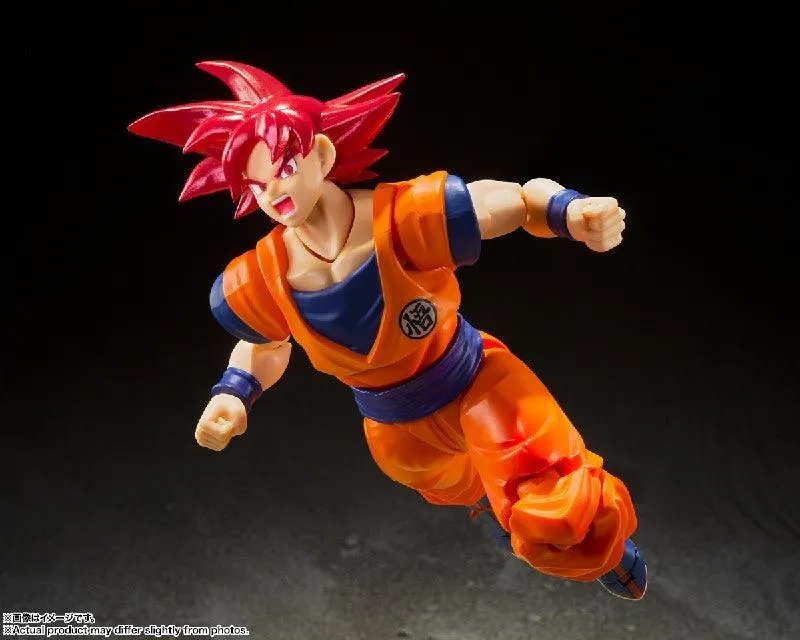 Dragon Ball Super: S.H.Figuarts Super Saiyan God Son Goku Saiyan God [Instilled With The Light of Righteous Hearts]