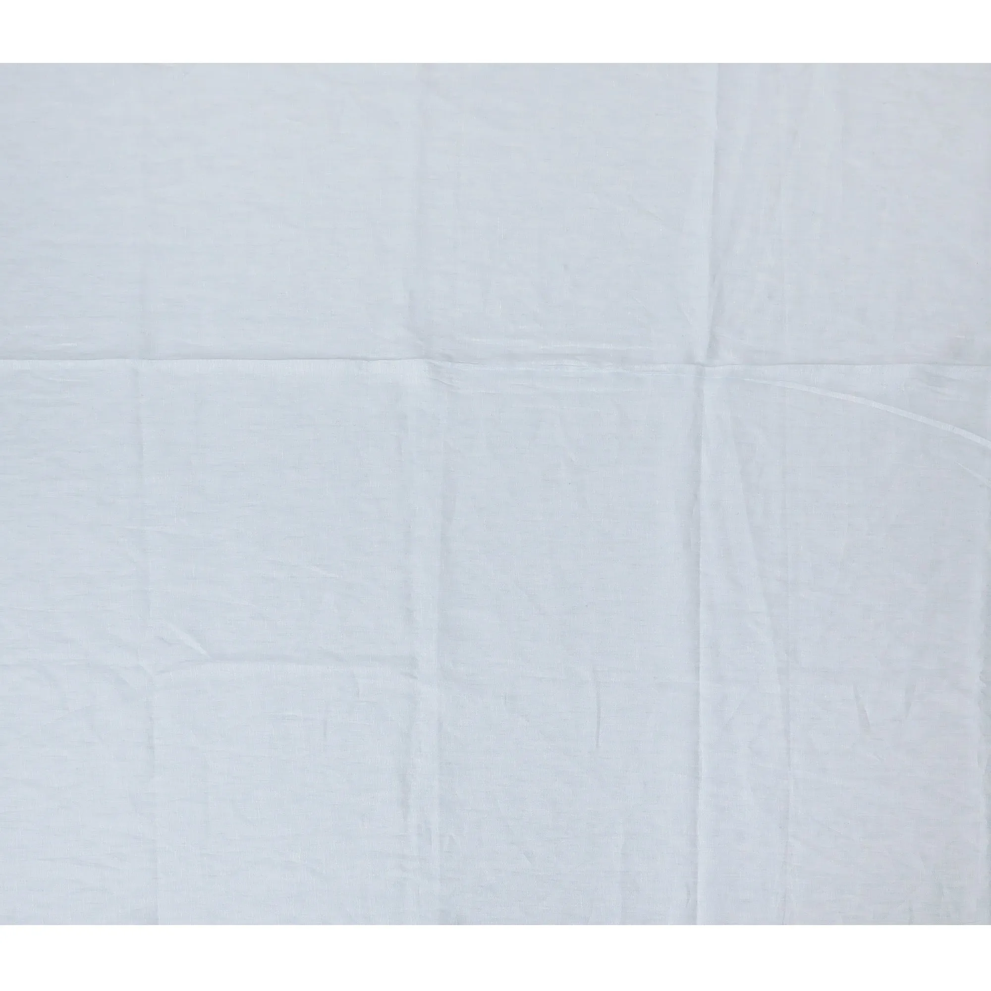 Elegant Light Blue Pure Linen Fabric - 60 Lea, 140 cm Wide-D19396