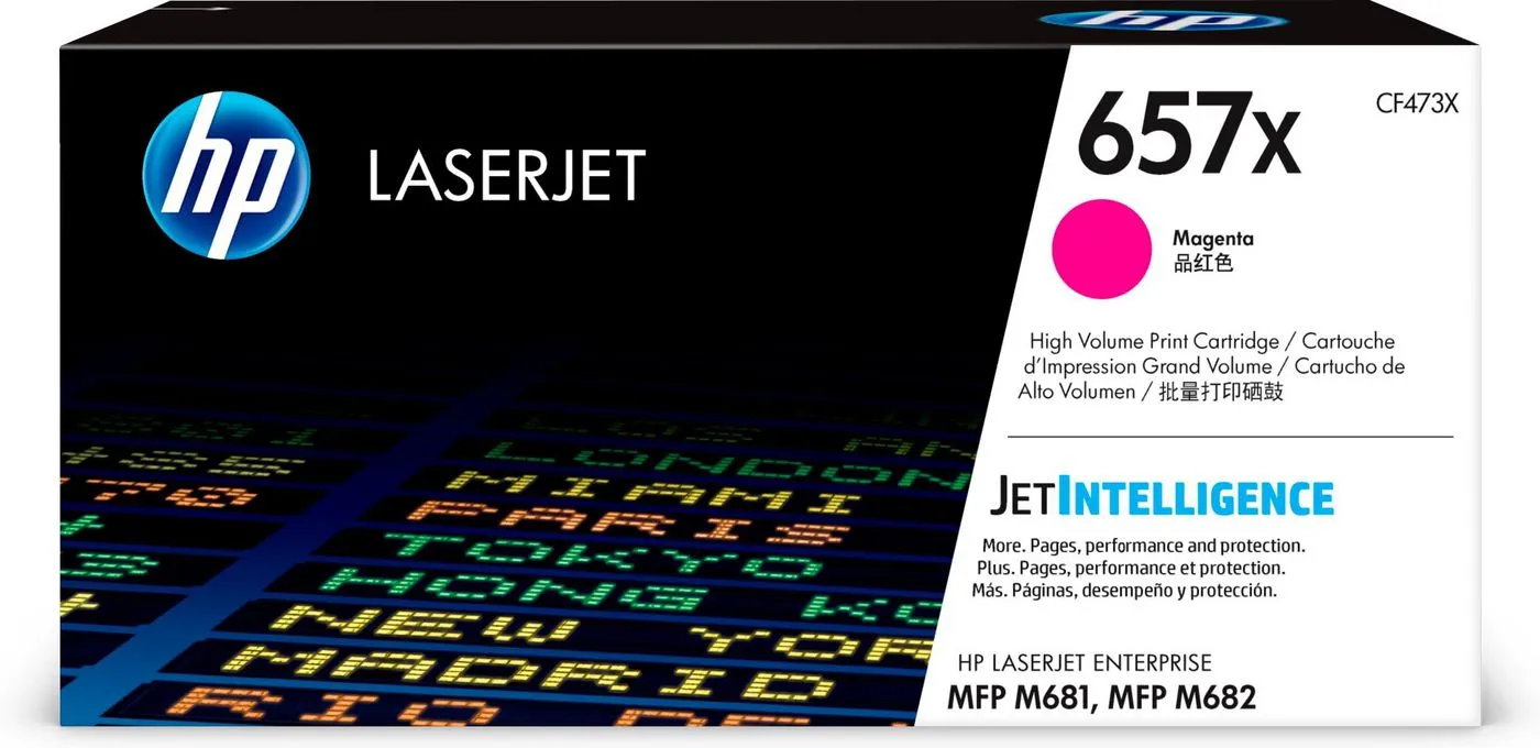 Hp 657X High Yield Magenta Original