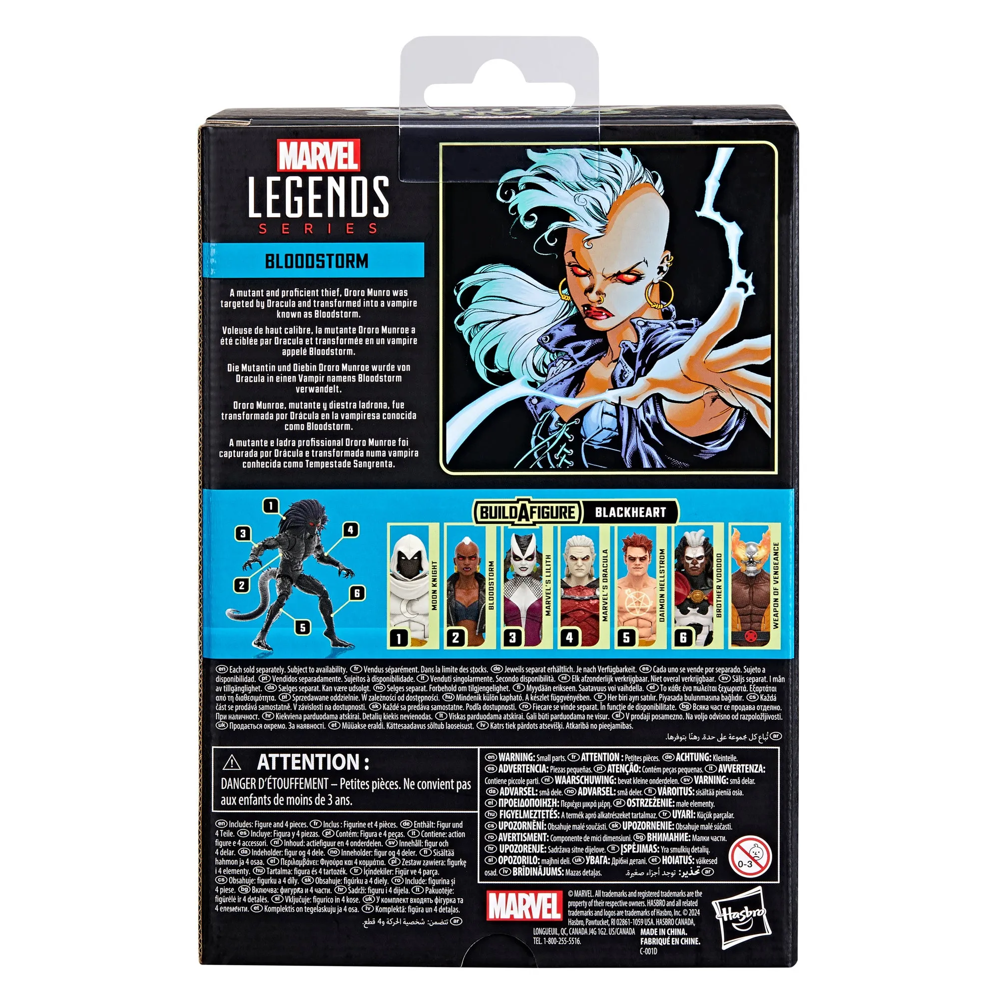 Marvel Legends Strange Tales Bloodstorm (Black Heart BAF)