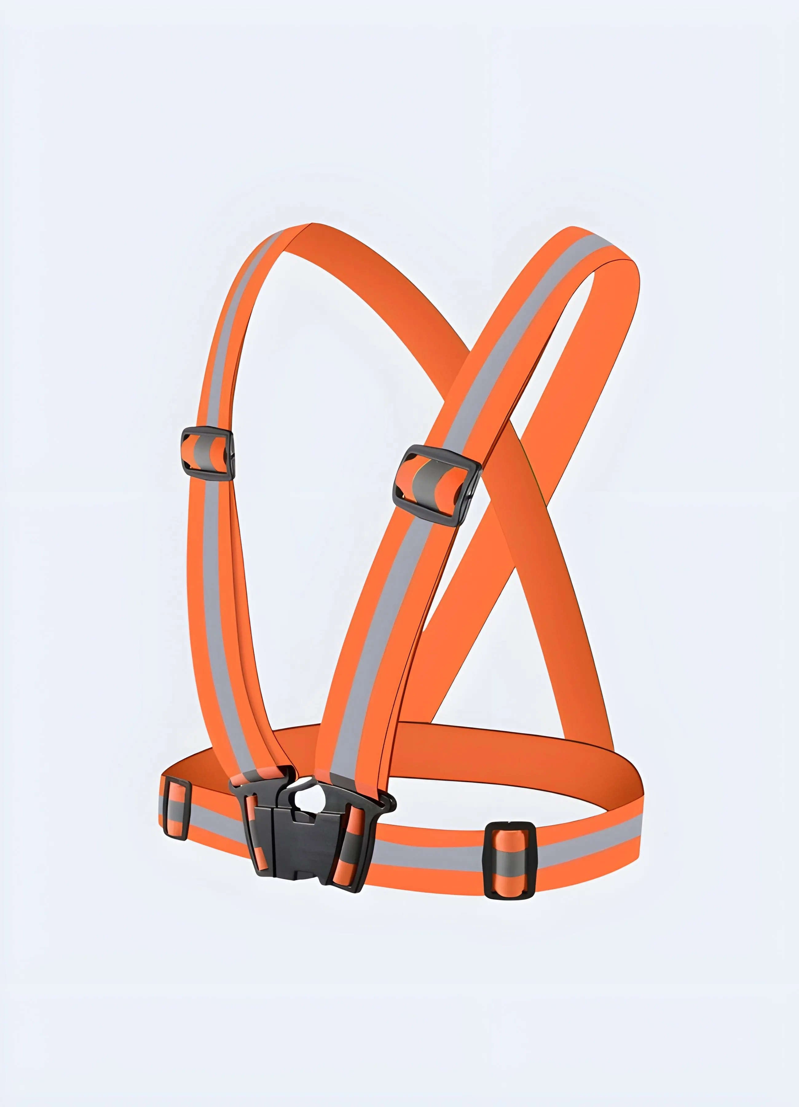 Neon Color Reflective Stripes Techwear Harness