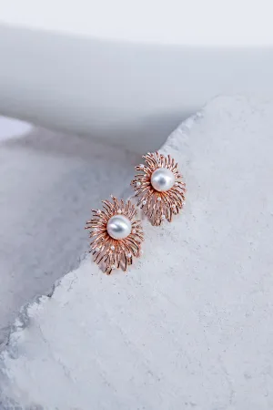 Pearl Gold Earrings