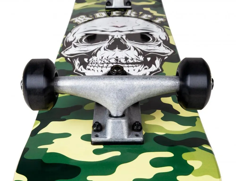 Rocket Skateboards 31" Rocket Complete Combat Skull Camo 7.75"