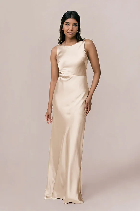 Serena Satin Dress | Made To Order