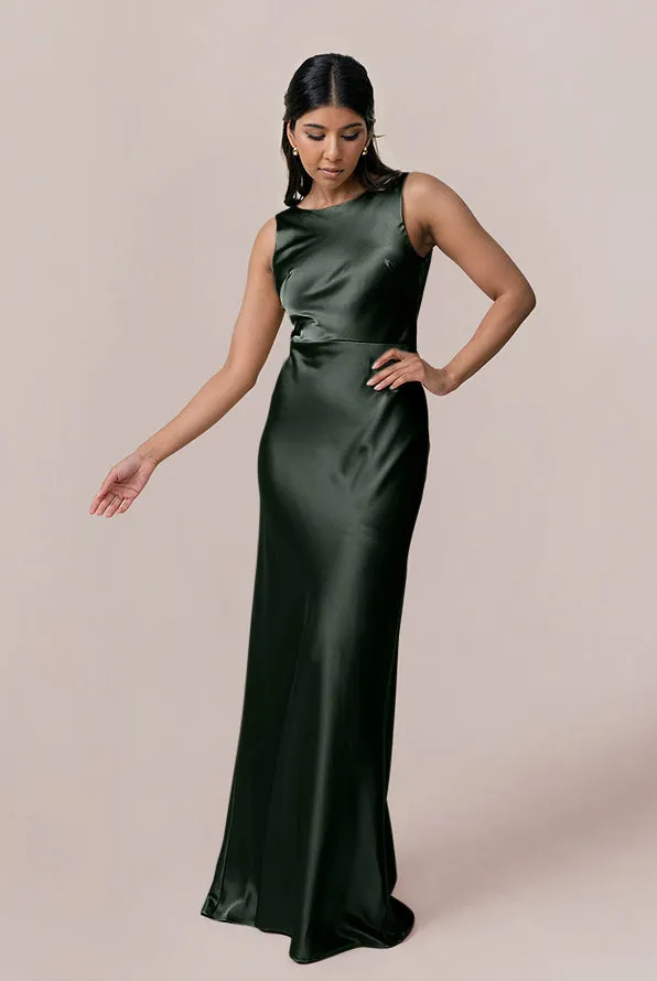 Serena Satin Dress | Made To Order