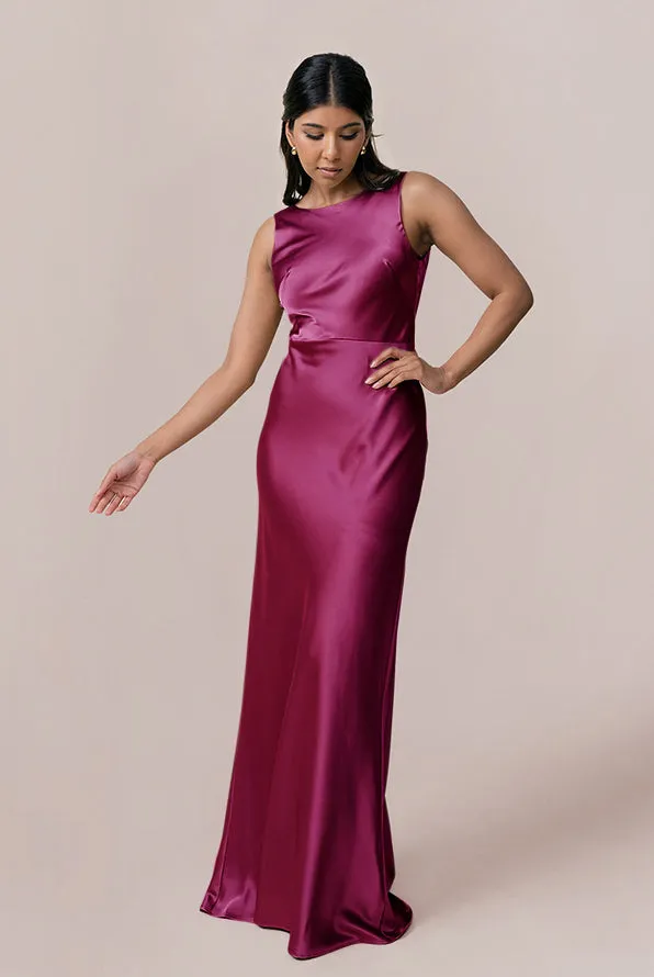 Serena Satin Dress | Made To Order