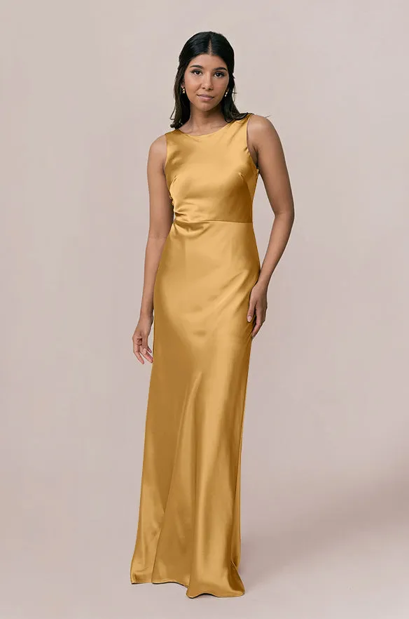 Serena Satin Dress | Made To Order