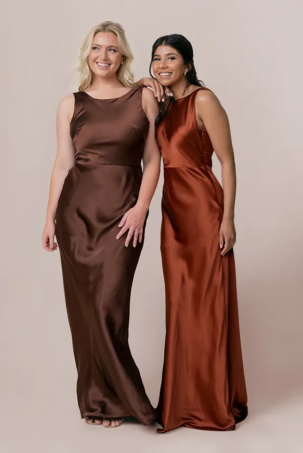 Serena Satin Dress | Made To Order