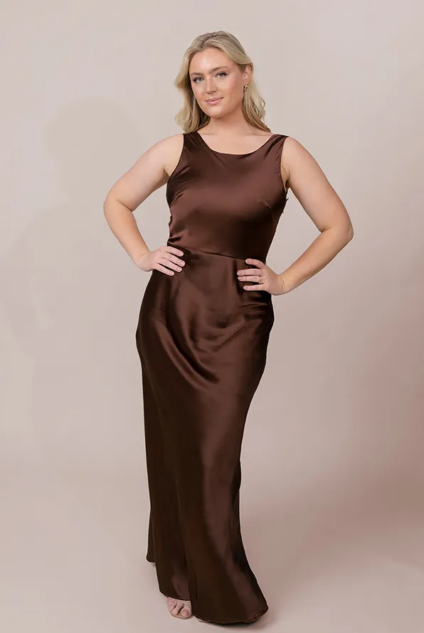 Serena Satin Dress | Made To Order