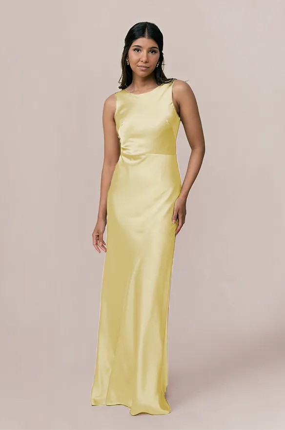 Serena Satin Dress | Made To Order