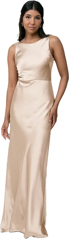 Serena Satin Dress | Made To Order