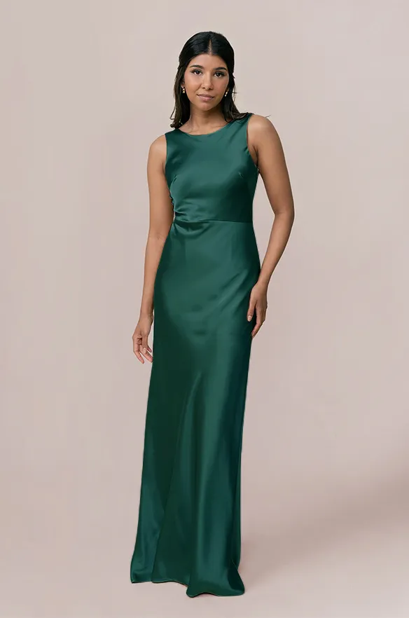 Serena Satin Dress | Made To Order