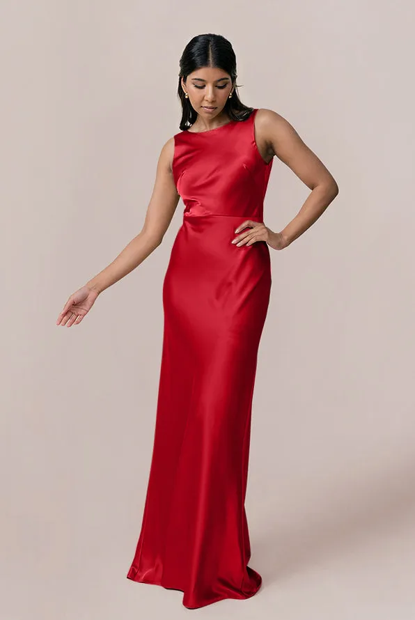 Serena Satin Dress | Made To Order