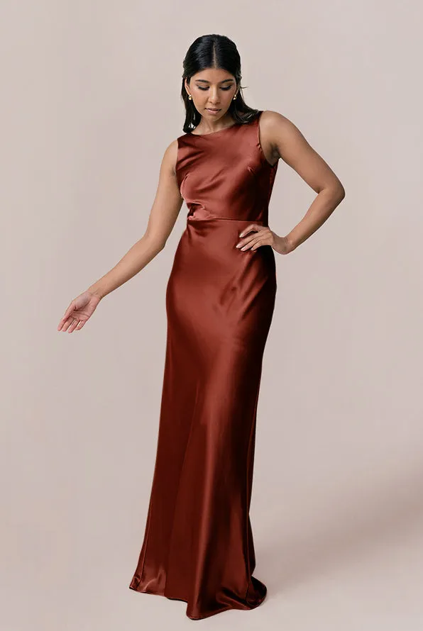 Serena Satin Dress | Made To Order