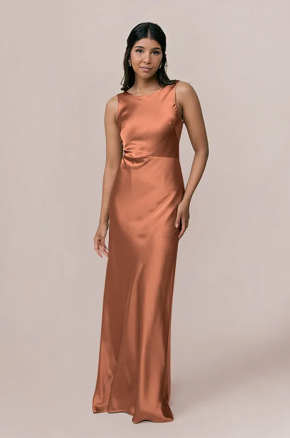 Serena Satin Dress | Made To Order