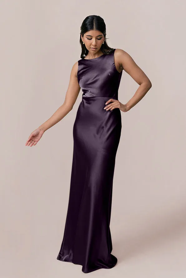 Serena Satin Dress | Made To Order
