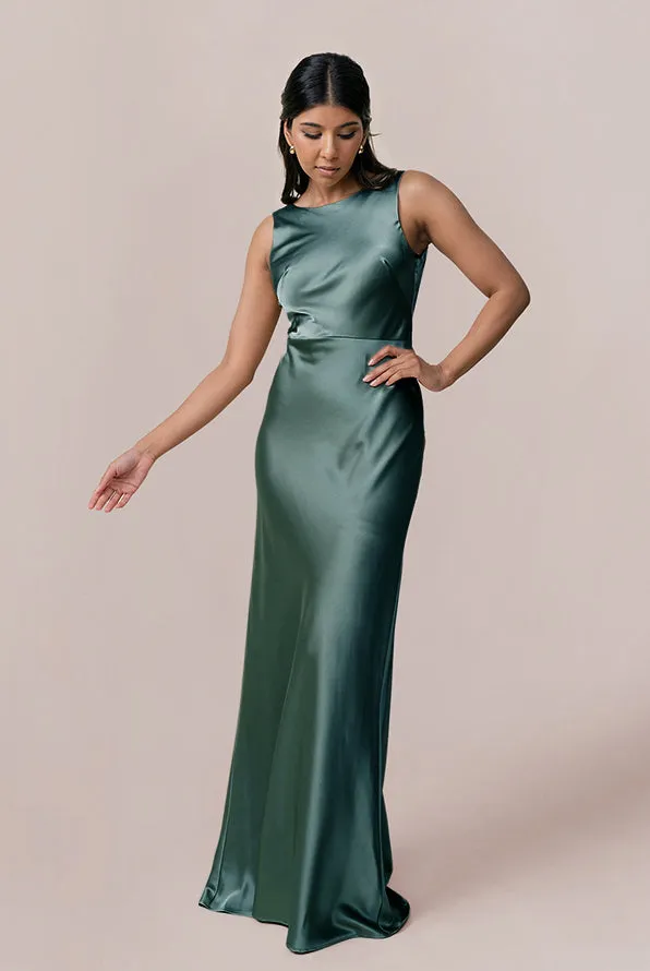 Serena Satin Dress | Made To Order