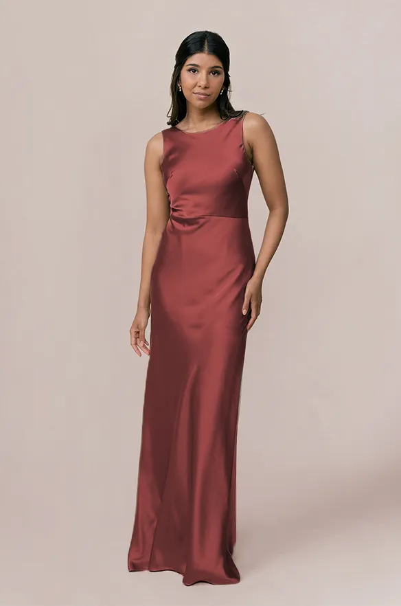 Serena Satin Dress | Made To Order