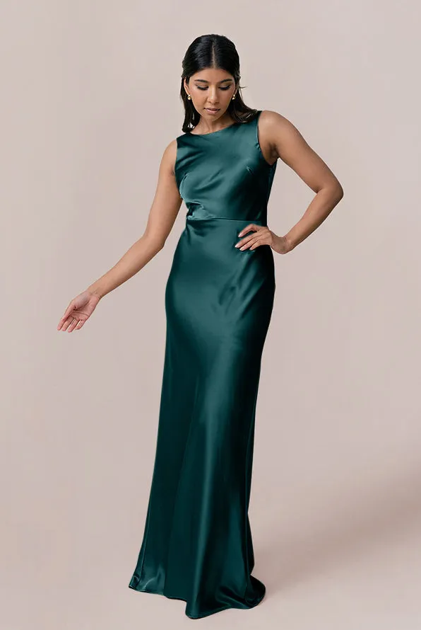 Serena Satin Dress | Made To Order