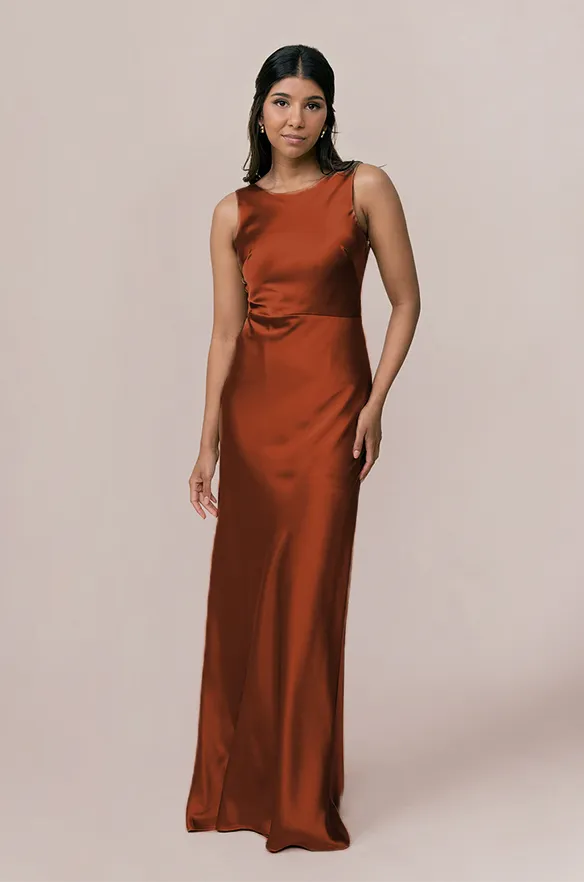 Serena Satin Dress | Made To Order