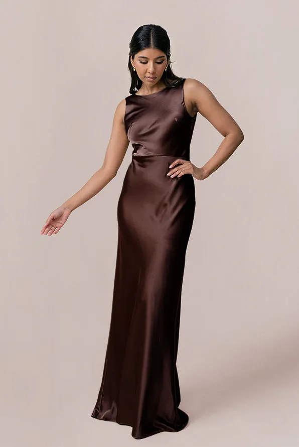 Serena Satin Dress | Made To Order
