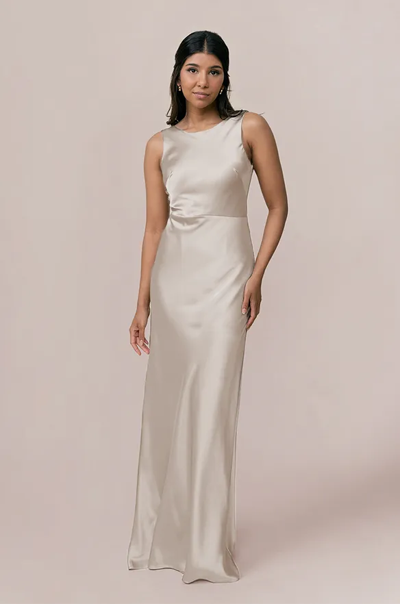 Serena Satin Dress | Made To Order