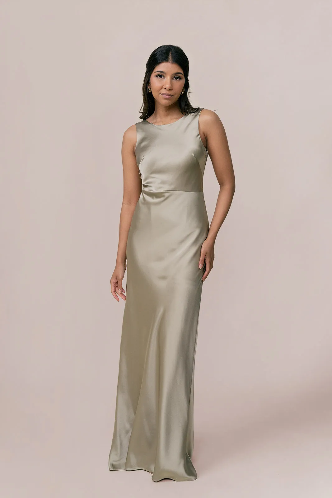Serena Satin Dress | Made To Order