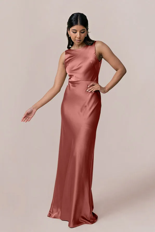Serena Satin Dress | Made To Order