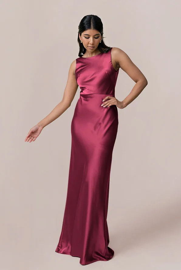 Serena Satin Dress | Made To Order