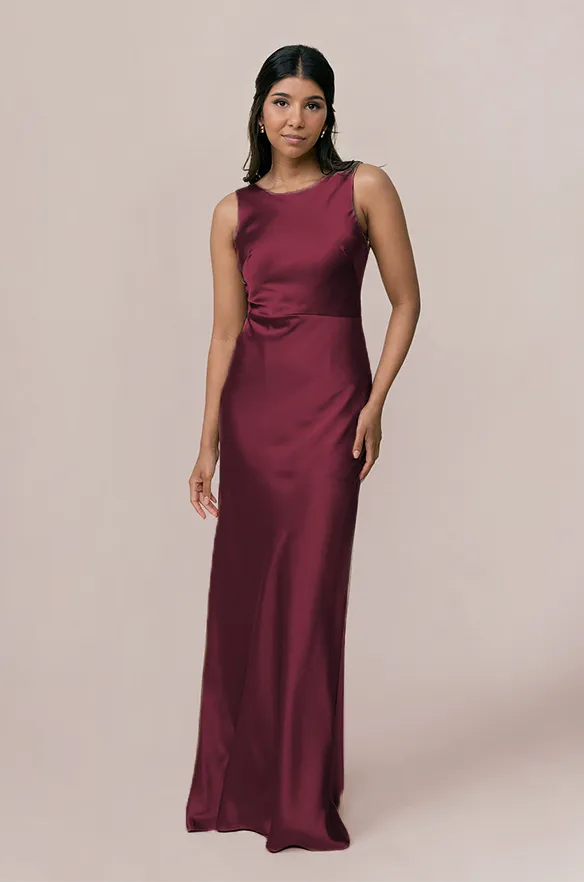 Serena Satin Dress | Made To Order