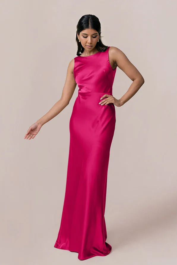 Serena Satin Dress | Made To Order