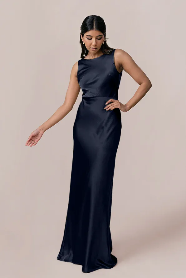 Serena Satin Dress | Made To Order