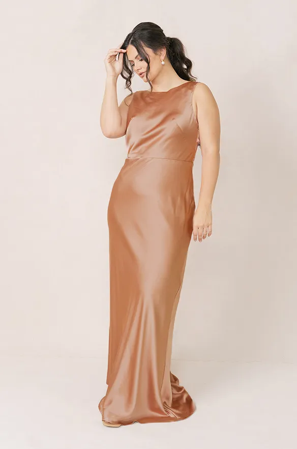 Serena Satin Dress | Made To Order