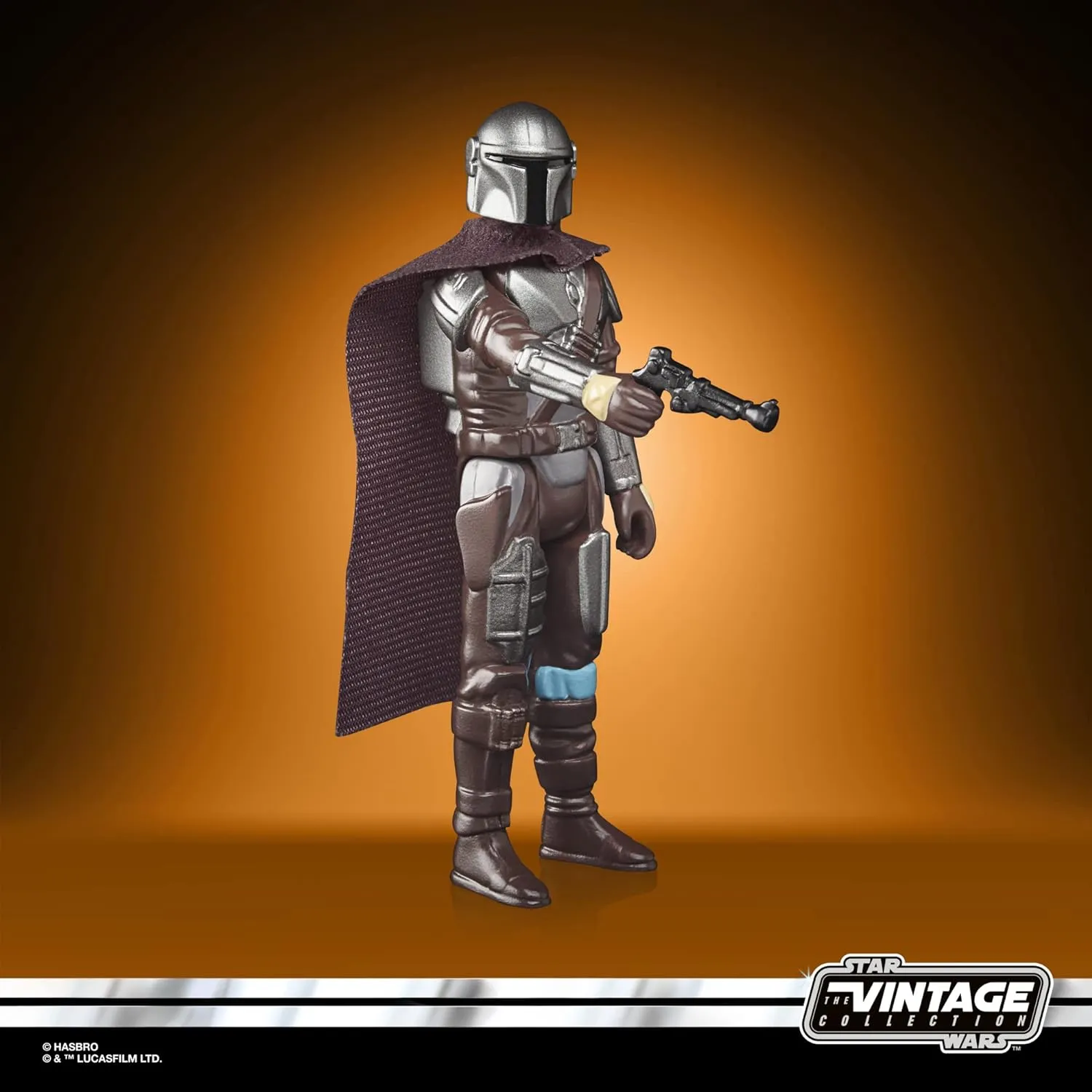 STAR WARS Retro Collection The Mandalorian (Beskar) Toy 3.75-Inch