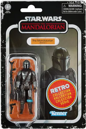 STAR WARS Retro Collection The Mandalorian (Beskar) Toy 3.75-Inch