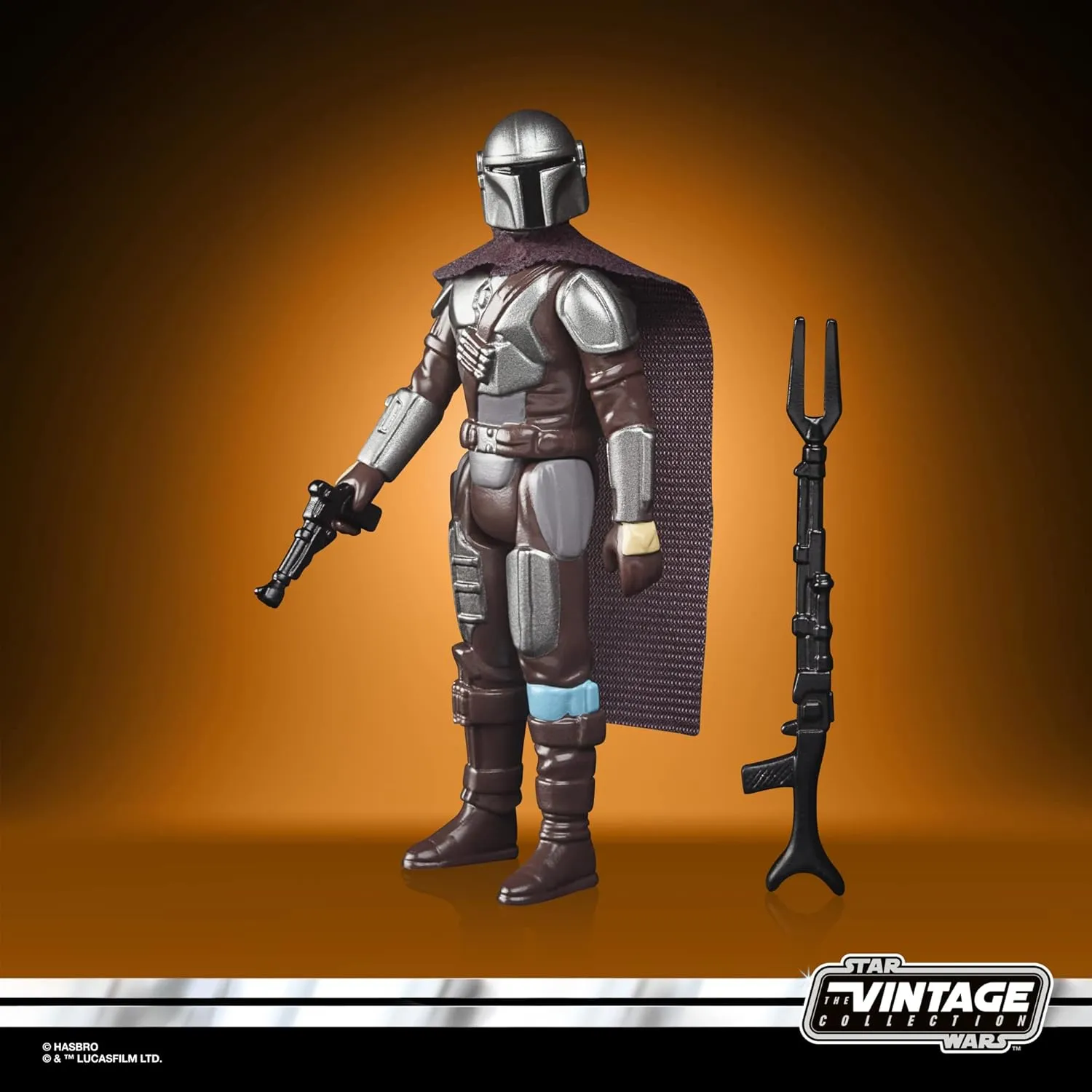 STAR WARS Retro Collection The Mandalorian (Beskar) Toy 3.75-Inch