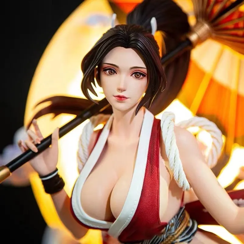 The King of Fighters | Mai Shiranui Action Figure With Light | Waifu Figurine | 58 Cms |