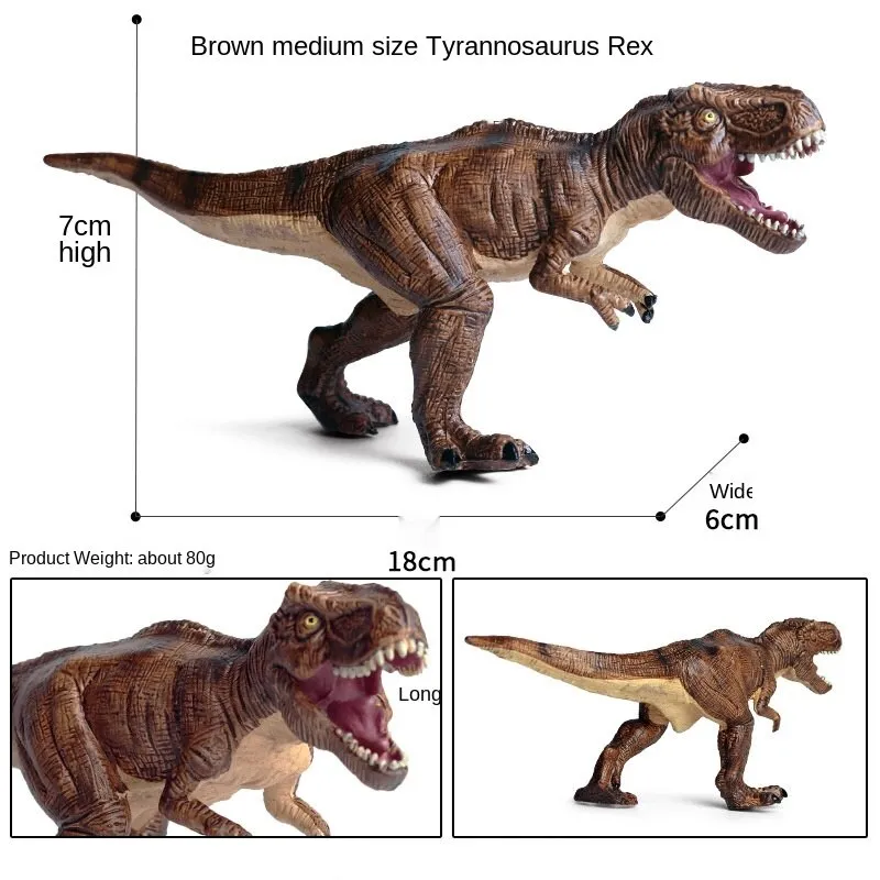 Tyrannosaurus model Blue Tyrannosaurus Jurassic simulation solid animal model decorative items educational toys